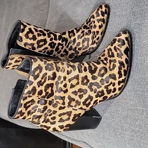 Sam Edelman Leopard Boots